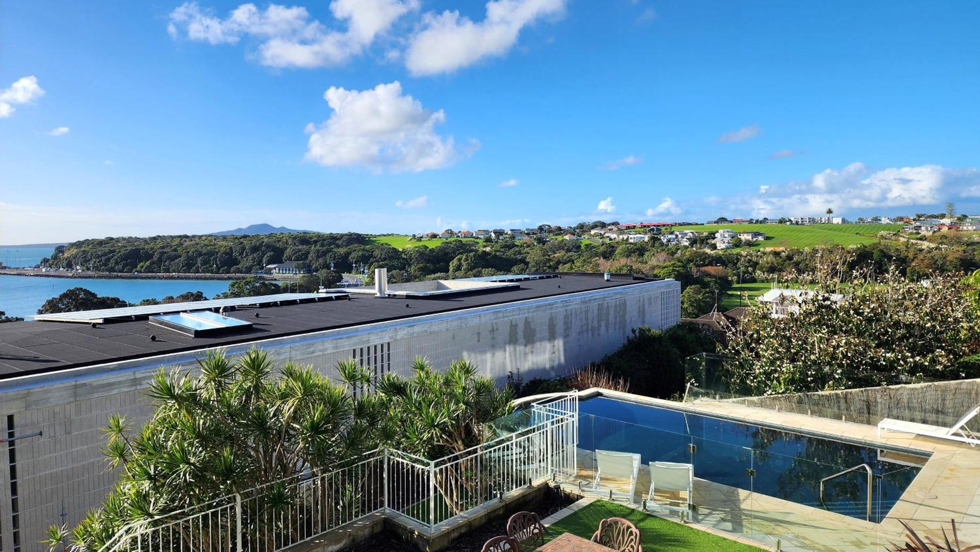 Orakei Grandeur Mansion With Sea Views & Pool Vila Auckland Exterior foto