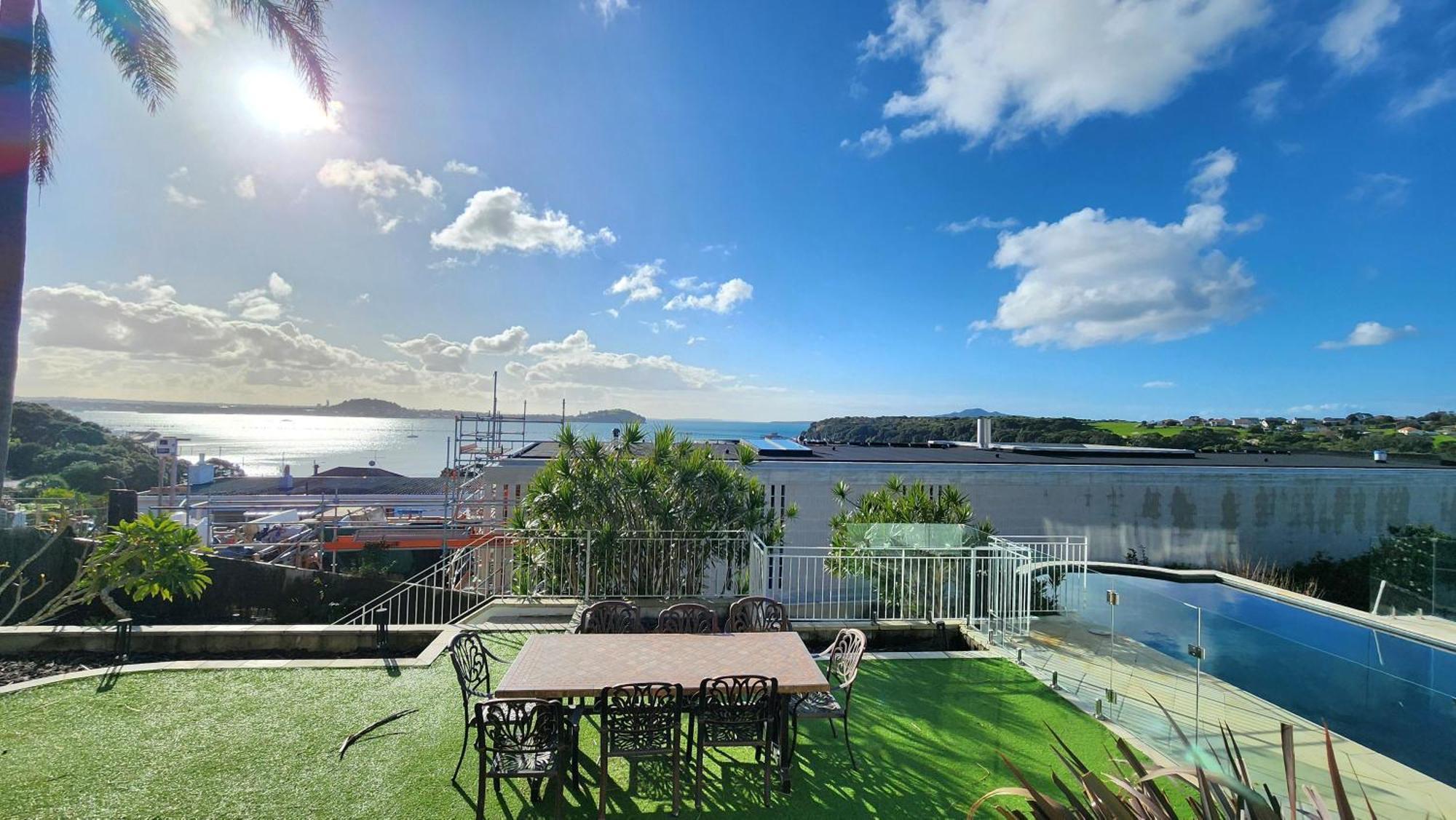 Orakei Grandeur Mansion With Sea Views & Pool Vila Auckland Exterior foto