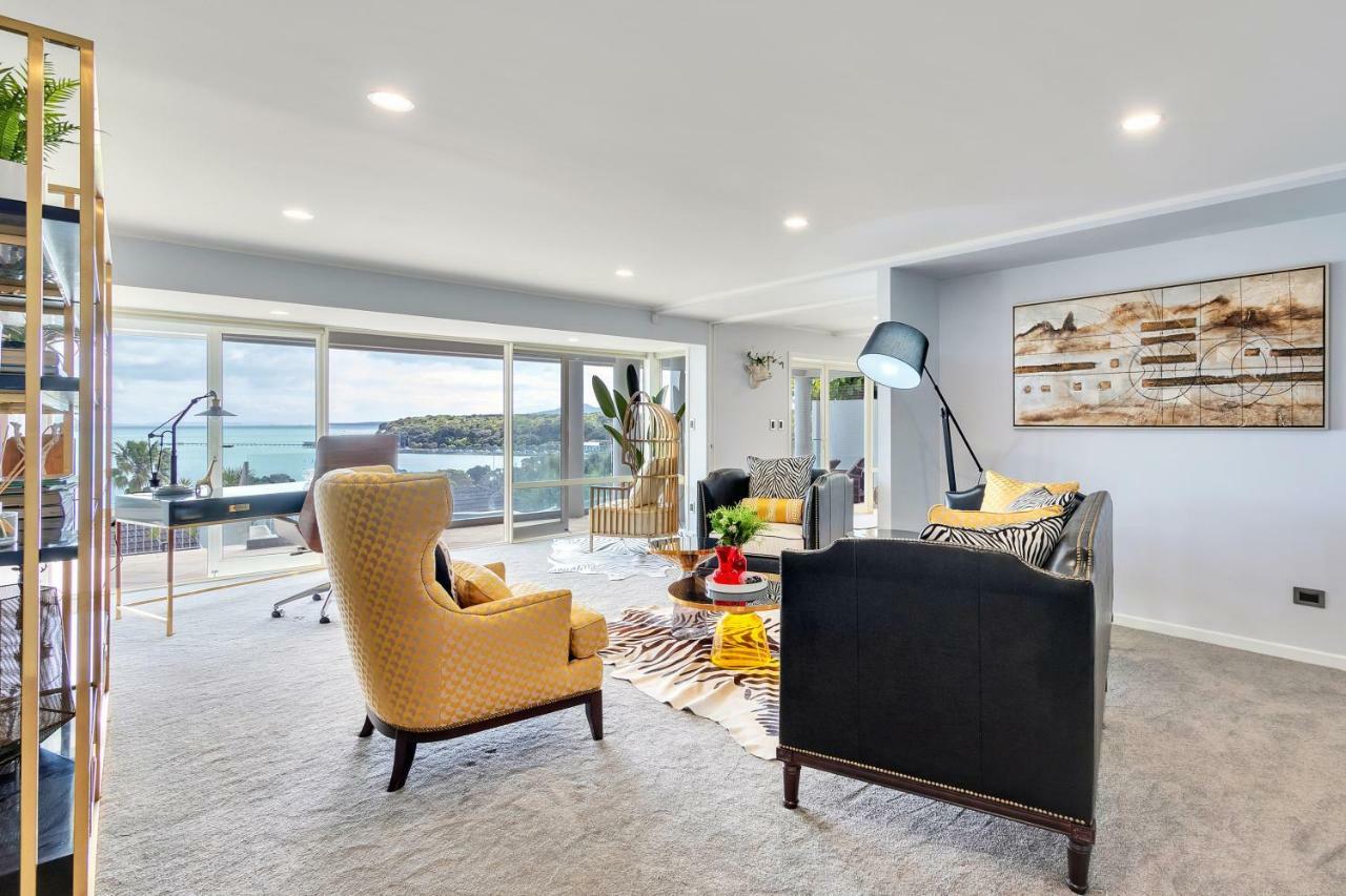 Orakei Grandeur Mansion With Sea Views & Pool Vila Auckland Exterior foto